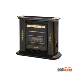 بخاری گازی طرح شومینه تمام لعاب ایران شرق مدل بنیامین CH250T