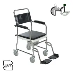 ویلچر حمام و دستشویی استیل 695 ایرانی
