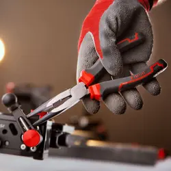 انبر دم باریک رونیکس مدل RH-1368 سایز 8 اینچ