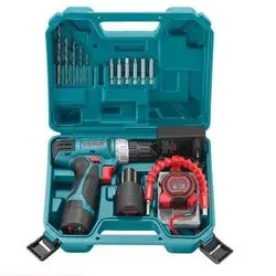 مجموعه 19 عددی دریل شارژی 12 ولت رونیکس مدل RS-8012