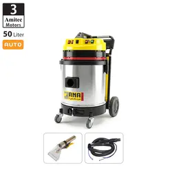 موکت و مبل شوی صنعتی سه موتوره اتوماتیک الکتروموتور طرح DOMEL چین مدل ASC53 eco