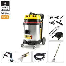 موکت و مبل شوی صنعتی سه موتوره اتوماتیک آنا موتور طرح DOMEL چین مدل ASC53 eco Full