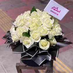 سبد گل ترحیم نازلی برای عرض تسلیت و ابراز همدردی| مرکز گل و گیاه انگور