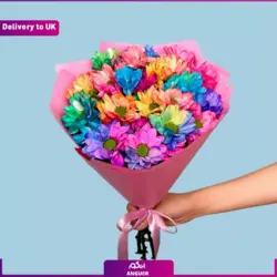 گلدان بهاری نرگس و سنبل (ارسال گل به انگلستان) | انگور