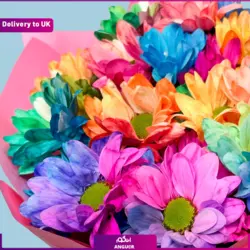 گلدان بهاری نرگس و سنبل (ارسال گل به انگلستان) | انگور