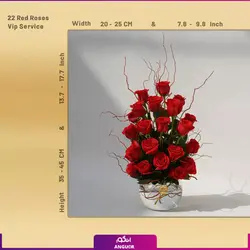 باکس گل رز ژورنالی خاص و زیبا | گلفروشی بین المللی انگور