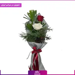 دسته گل دو شاخه رز | انگور