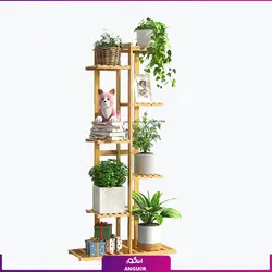 استند چوبی مدل پلکانی E-2000 | انگور