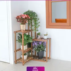 استند چوبی مدل L-2001 | انگور