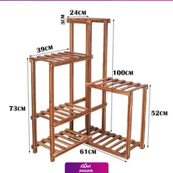 استند چوبی مدل L-2001 | انگور