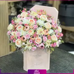 خرید آنلاین باکس گل مصنوعی خواستگاری | مرکز گل و گیاه انگور