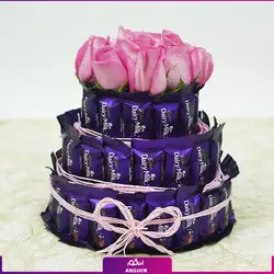 flower and Dairy Milk Chocolates | گل و شکلات | انگور