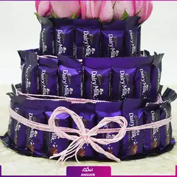 flower and Dairy Milk Chocolates | گل و شکلات | انگور