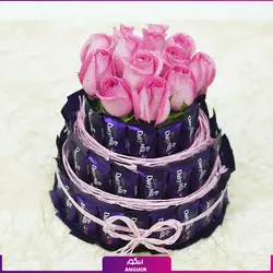 flower and Dairy Milk Chocolates | گل و شکلات | انگور