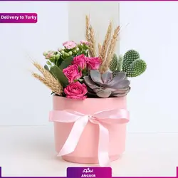 دسته گل بزرگ ترکیبی سبک مدرن (ارسال گل به ترکیه) | انگور