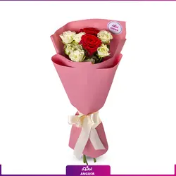 خرید آنلاین دسته گل قیمت مناسب (رز مینیاتوری) | گلفروشی آنلاین انگور