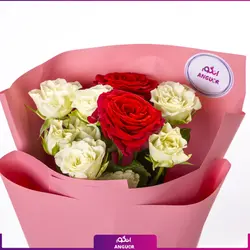 خرید آنلاین دسته گل قیمت مناسب (رز مینیاتوری) | گلفروشی آنلاین انگور
