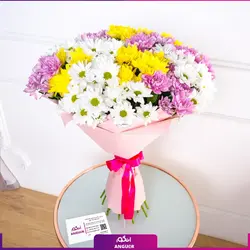 خرید آنلاین دسته گل داوودی | گلفروشی آنلاین انگور