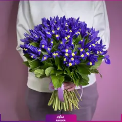 خرید انلاین دسته گل زنبق (45 عددی)، دسته گل | سایت آنلاین انگور