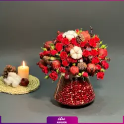 گل آرایی کدو برای هالووین | انگور