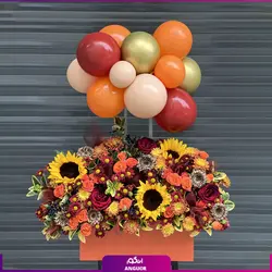 خرید باکس گل تولد آیدا | ارسال رایگان| گل و گیاه انگور