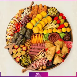 سینی فینگر فود 6 نفره | انگور