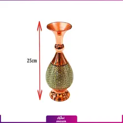 پک هدیه جفت گلدان صراحی و شکلات خوری خاتم کاری | انگور