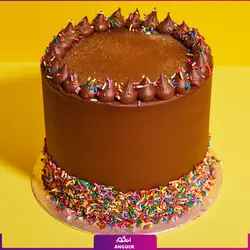 کیک تولد شکلاتی | انگور