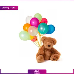 عروسک با بادکنک (تحویل در امریکا) | انگور