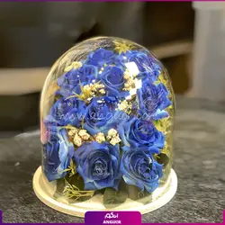 خرید آنلاین تنگ شیشه‌ای مصنوعی درین | مرکز گل و گیاه انگور