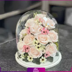 خرید آنلاین تنگ شیشه‌ای مصنوعی دلسان | مرکز گل و گیاه انگور