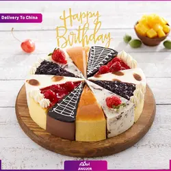 کیک 12 تیکه (تحویل در چین) | انگور