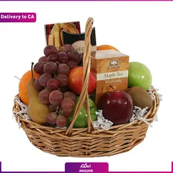 سبد میوه و چای (ارسال کیک و شیرینی به کانادا ) | انگور