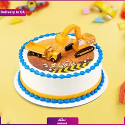 کیک تولد 7 نفره پسرانه (ارسال کیک و شیرینی به کانادا ) | انگور