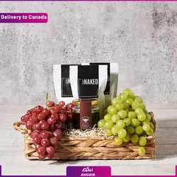 باکس هدیه میوه (ارسال کیک وشیرینی به کانادا) | انگور