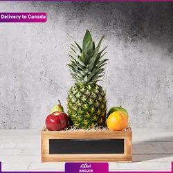 سبد میوه آناناس (ارسال میوه به کانادا) | انگور