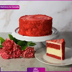 کیک مخملی قرمز (ارسال کیک و شیرینی به کانادا ) | انگور