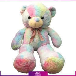 عروسک خرس آبرنگی 100 سانتی متر | انگور