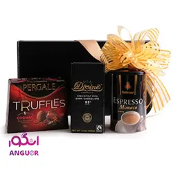 پک شکلات و قهوه (ارسال کیک و شیرینی به برزیل) | انگور