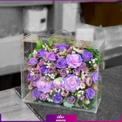 گلدان گلد مصنوعی وارداتی ارکیده (40 تا 50 سانتی)