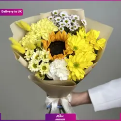 سبد زمستانی سرخ ویژه کریسمس  (ارسال گل به انگلستان)