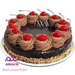 چیز کیک شکلاتی (ارسال کیک به استرالیا) | انگور