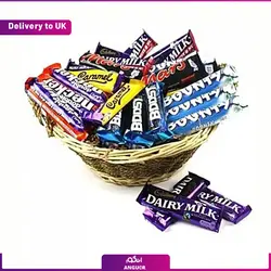 سبد شکلات (ارسال کیک وشیرینی به انگلستان) | انگور