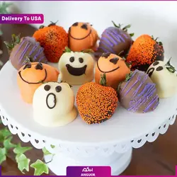 هدیه توت فرنگی با روکش شکلاتی(ارسال گل به آمریکا) | انگور