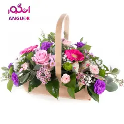 سبد گل زیبا (ارسال گل به اسپانیا) | انگور