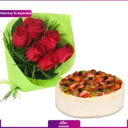 دسته گل شکلاتی (ارسال کیک و شیرینی به استرالیا) | انگور