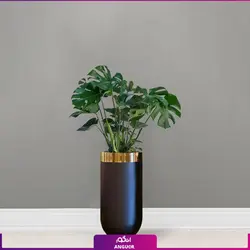 گلدان هدیه لوکس برگ انجیری | فایبر گلاس طرح سارین