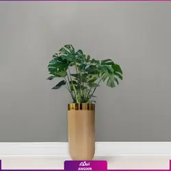 گلدان هدیه لوکس برگ انجیری | فایبر گلاس طرح سارین