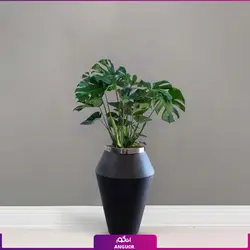 گلدان هدیه لوکس برگ انجیری | فایبر گلاس رنگ دلخواه