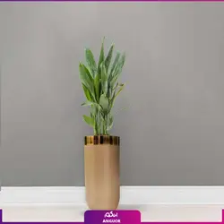 گلدان هدیه لوکس برگ عبایی فایبر گلاس(120-140سانتی متری)